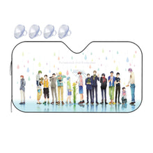 Load image into Gallery viewer, Kuroko's Basketball Tetsuya Kuroko, Daiki Aomine, Atsushi Murasakibara, Teppei Kiyoshi Car Sunshade