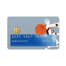 Load image into Gallery viewer, Kuroko Tetsuya Credit Card Skins (4-in-1 Pack)