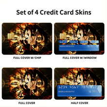 Load image into Gallery viewer, Kurumi Tokisaki Credit Card Skins (4-in-1 Pack)