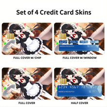 Load image into Gallery viewer, Kurumi Tokisaki Credit Card Skins (4-in-1 Pack)
