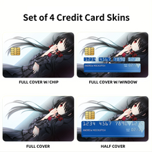 Load image into Gallery viewer, Kurumi Tokisaki (Date A Live) Credit Card Skins (4-in-1 Pack)