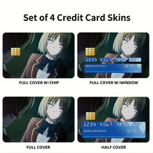 Load image into Gallery viewer, Kushida Kikyou Credit Card Skins (4-in-1 Pack)