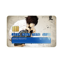 Load image into Gallery viewer, L (Death Note) Credit Card Skins (4-in-1 Pack)