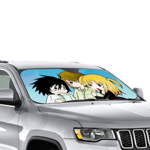 Load image into Gallery viewer, L, Light, & Misa Car Sunshade