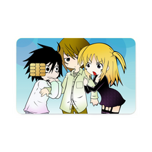Load image into Gallery viewer, L, Light, & Misa Credit Card Skins (4-in-1 Pack)