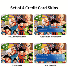 Load image into Gallery viewer, Last Tournament Dragon Ball Credit Card Skins (4-in-1 Pack)