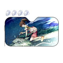 Load image into Gallery viewer, Le Voyage De Chihiro - Spirited Away  Car Sunshade