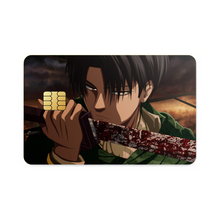 Load image into Gallery viewer, Levi Ackerman Credit Card Skins (4-in-1 Pack)