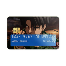 Load image into Gallery viewer, Levi Ackerman Credit Card Skins (4-in-1 Pack)