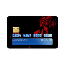 Load image into Gallery viewer, Light Yagami 8k Credit Card Skins (4-in-1 Pack)