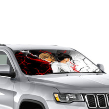 Load image into Gallery viewer, Light Yagami and L (Death Note) Car Sunshade
