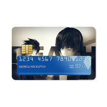 Load image into Gallery viewer, Light Yagami and L (Death Note) Credit Card Skins (4-in-1 Pack)