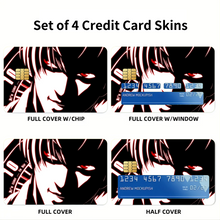 Load image into Gallery viewer, Light Yagami Credit Card Skins (4-in-1 Pack)