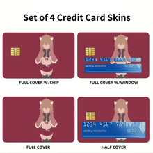 Load image into Gallery viewer, Liliruca Arde Credit Card Skins (4-in-1 Pack)