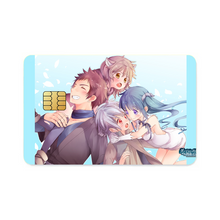 Load image into Gallery viewer, Liliruca,Bell,Hestia and Welf Credit Card Skins (4-in-1 Pack)