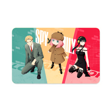 Load image into Gallery viewer, Loid Forger, Anya Forger & Yor Forger Credit Card Skins (4-in-1 Pack)