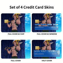Load image into Gallery viewer, Lord Escanor Credit Card Skins (4-in-1 Pack)