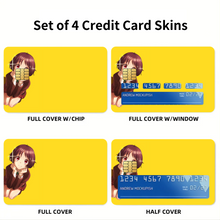 Load image into Gallery viewer, Love, Chunibyo & Other Delusions Kumin Tsuyuri Credit Card Skins (4-in-1 Pack)