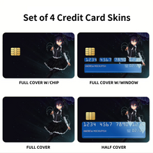 Load image into Gallery viewer, Love, Chunibyo & Other Delusions Rikka Takanashi Credit Card Skins (4-in-1 Pack)