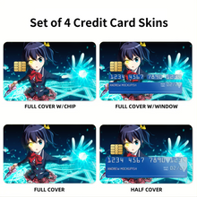 Load image into Gallery viewer, Love, Chunibyo & Other Delusions Rikka Takanashi Credit Card Skins (4-in-1 Pack)