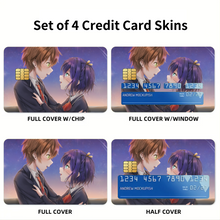Load image into Gallery viewer, Love, Chunibyo & Other Delusions Rikka Takanashi Credit Card Skins (4-in-1 Pack)