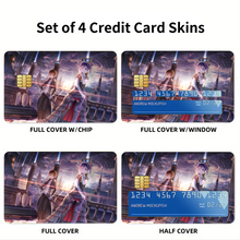 Load image into Gallery viewer, Love, Chunibyo & Other Delusions Rikka Takanashi Credit Card Skins (4-in-1 Pack)