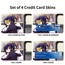 Load image into Gallery viewer, Love, Chunibyo & Other Delusions Rikka Takanashi Credit Card Skins (4-in-1 Pack)