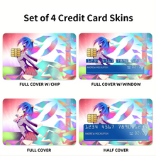Load image into Gallery viewer, Love, Chunibyo & Other Delusions Rikka Takanashi Credit Card Skins (4-in-1 Pack)