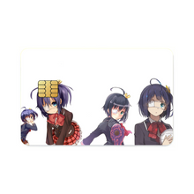 Load image into Gallery viewer, Love, Chunibyo & Other Delusions Rikka Takanashi Credit Card Skins (4-in-1 Pack)