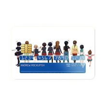 Load image into Gallery viewer, Love, Chunibyo & Other Delusions Rikka Takanashi Credit Card Skins (4-in-1 Pack)