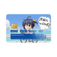 Load image into Gallery viewer, Love, Chunibyo & Other Delusions Rikka Takanashi Credit Card Skins (4-in-1 Pack)