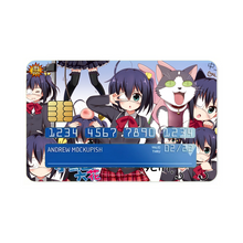 Load image into Gallery viewer, Love, Chunibyo & Other Delusions Rikka Takanashi Credit Card Skins (4-in-1 Pack)