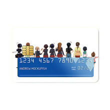 Load image into Gallery viewer, Love, Chunibyo & Other Delusions Rikka Takanashi Credit Card Skins (4-in-1 Pack)