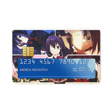 Load image into Gallery viewer, Love, Chunibyo & Other Delusions Rikka Takanashi Credit Card Skins (4-in-1 Pack)