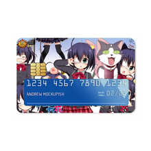 Load image into Gallery viewer, Love, Chunibyo & Other Delusions Rikka Takanashi Credit Card Skins (4-in-1 Pack)
