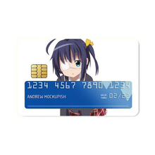 Load image into Gallery viewer, Love, Chunibyo & Other Delusions Rikka Takanashi Credit Card Skins (4-in-1 Pack)