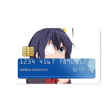 Load image into Gallery viewer, Love, Chunibyo & Other Delusions Rikka Takanashi Credit Card Skins (4-in-1 Pack)