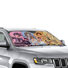 Load image into Gallery viewer, Love, Chunibyo & Other Delusions Rikka Takanashi, Sanae Dekomori, Shinka Nibutani, Kumin Tsuyuri  Car Sunshade