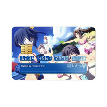 Load image into Gallery viewer, Love, Chunibyo & Other Delusions Rikka Takanashi, Sanae Dekomori, Shinka Nibutani, Kumin Tsuyuri Credit Card Skins (4-in-1 Pack)