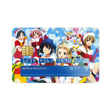 Load image into Gallery viewer, Love, Chunibyo & Other Delusions Rikka Takanashi, Sanae Dekomori, Shinka Nibutani, Kumin Tsuyuri Credit Card Skins (4-in-1 Pack)
