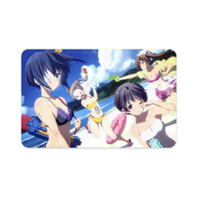 Load image into Gallery viewer, Love, Chunibyo & Other Delusions Rikka Takanashi, Sanae Dekomori, Shinka Nibutani, Kumin Tsuyuri Credit Card Skins (4-in-1 Pack)