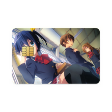 Load image into Gallery viewer, Love, Chunibyo & Other Delusions Rikka Takanashi, Shinka Nibutani Credit Card Skins (4-in-1 Pack)