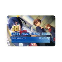 Load image into Gallery viewer, Love, Chunibyo & Other Delusions Rikka Takanashi, Shinka Nibutani Credit Card Skins (4-in-1 Pack)