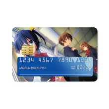 Load image into Gallery viewer, Love, Chunibyo & Other Delusions Rikka Takanashi, Shinka Nibutani Credit Card Skins (4-in-1 Pack)
