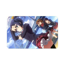 Load image into Gallery viewer, Love, Chunibyo & Other Delusions Rikka Takanashi, Shinka Nibutani, Kumin Tsuyuri Credit Card Skins (4-in-1 Pack)