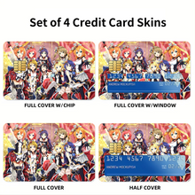 Load image into Gallery viewer, Love Live! Credit Card Skins (4-in-1 Pack)