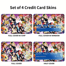 Load image into Gallery viewer, Love Live! Credit Card Skins (4-in-1 Pack)