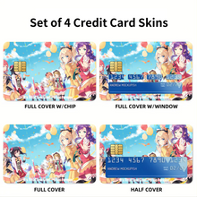 Load image into Gallery viewer, Love Live! Group Credit Card Skins (4-in-1 Pack)