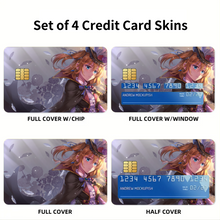 Load image into Gallery viewer, Love Live! Honoka Kousaka Credit Card Skins (4-in-1 Pack)
