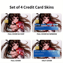 Load image into Gallery viewer, Love Live! Kotori Minami Credit Card Skins (4-in-1 Pack)